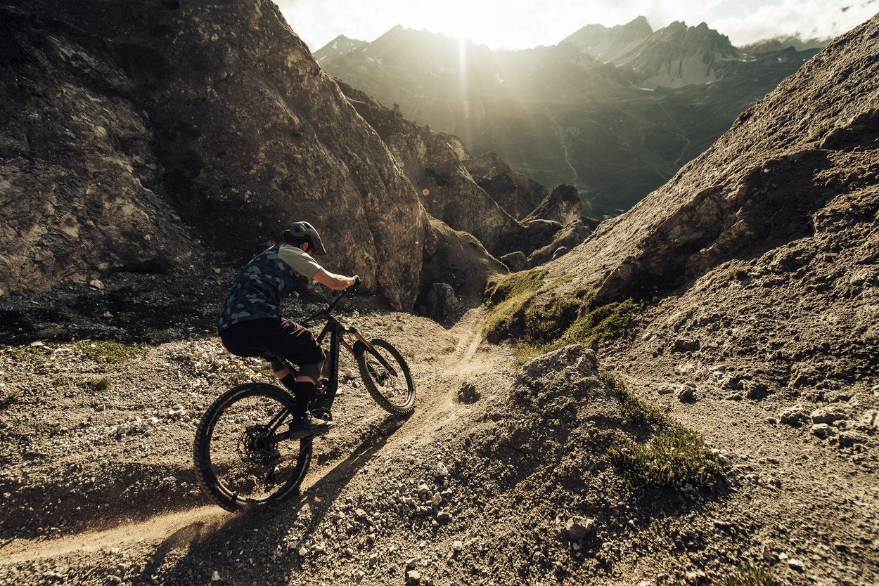 Herren MTB Jersey Kurzarm Scrub