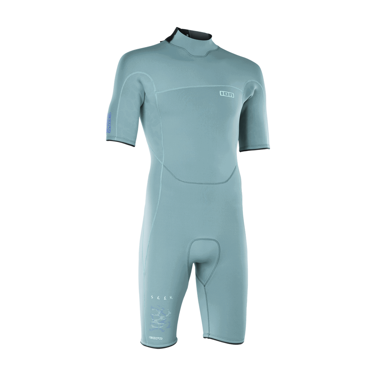 Seek Core 2/2 Shorty Kurzarm Back Zip Neoprenanzug Herren