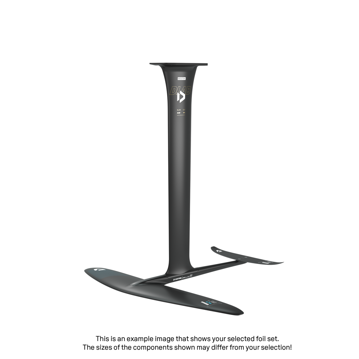 Mast Slim 2.0 D/LAB 84 Fuselage Aero AL 3BS 60 Front Wing Aero Free SLS 1750 Back Wing Aero Stabilizer C 250