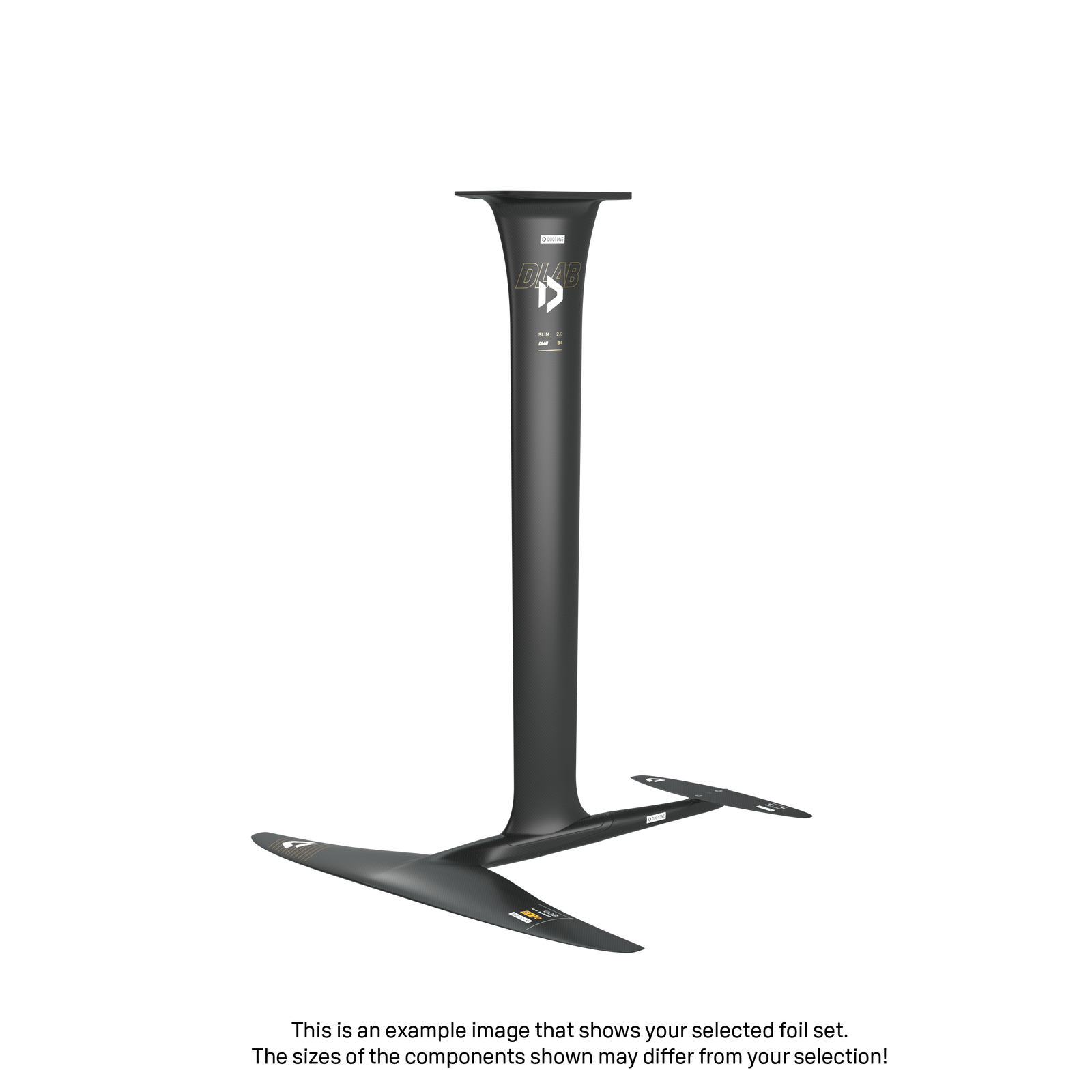 Mast Slim 2.0 D/LAB 76 Tail D/LAB 37 Front Wing Carve 3.0 D/LAB 500 Back Wing Stabilizer PX 160