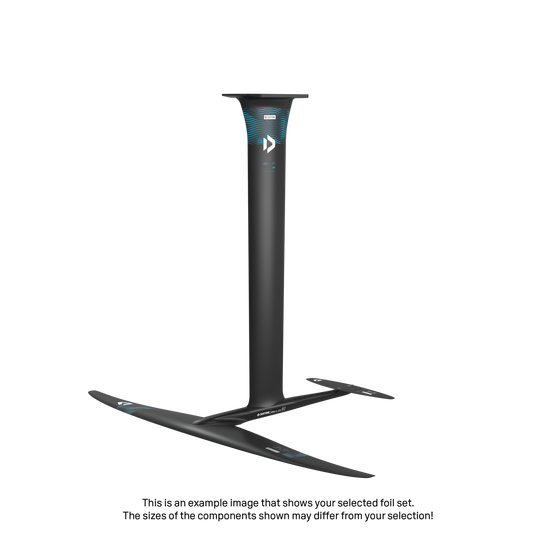 eMast Cruise Set AL 80 Fuselage Aero AL 3BS 60 Front Wing Glide 3.0 SLS 825 Back Wing Stabilizer PX 160 Adapter Fuselage - Duotone Onesize
