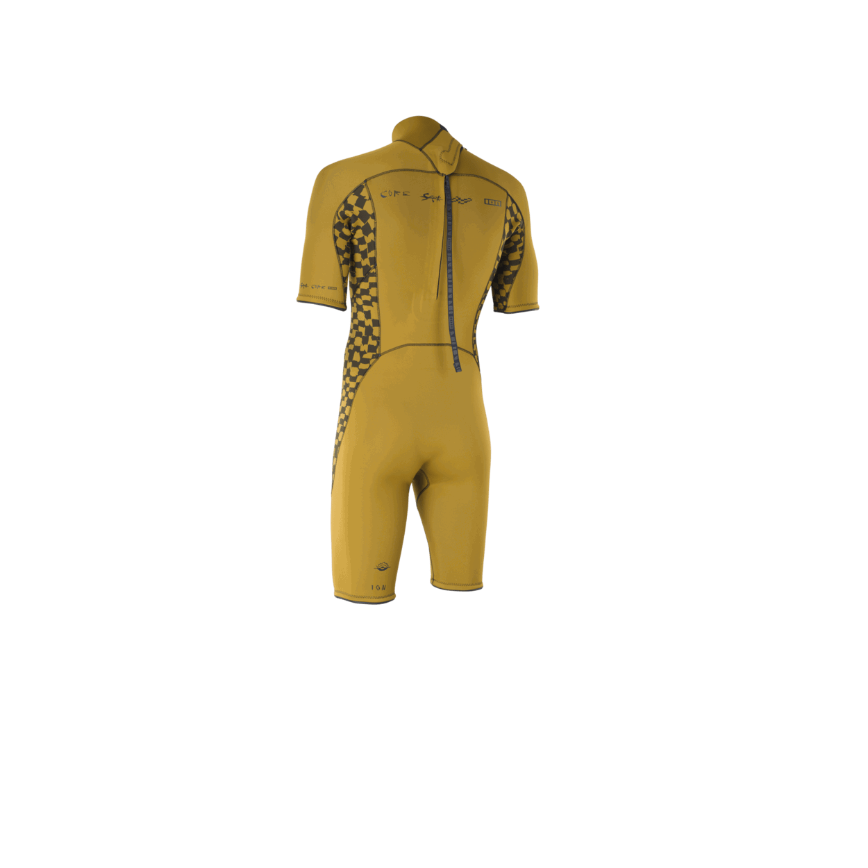 Seek Core 2/2 Shorty Kurzarm Back Zip Neoprenanzug Herren