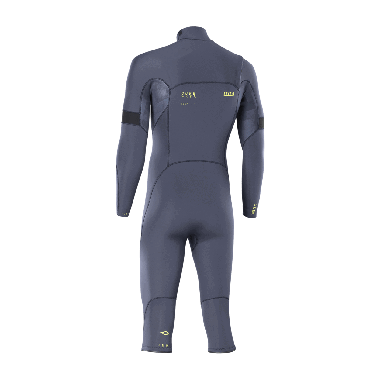 Seek Core 4/3 Overknee Manches Longues Front Zip Combinaison Néoprène Homme