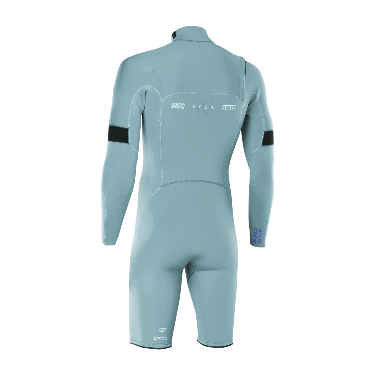 Seek Core 3/2 Shorty Manches Longues Front Zip Combinaison Néoprène Homme