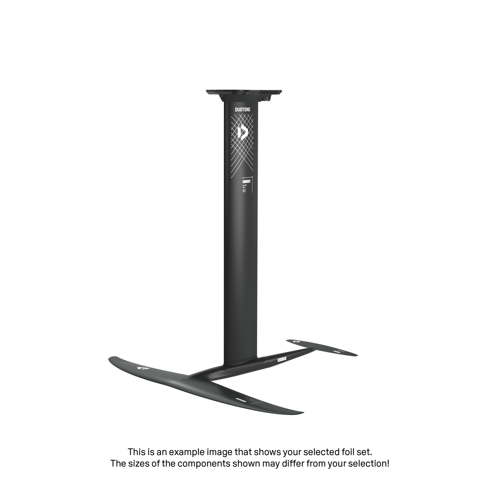 Mast AL 3BS QM (Mono) 60 Front Wing Crest D/LAB 675 Monobloc-Tail PX D/LAB 40/145