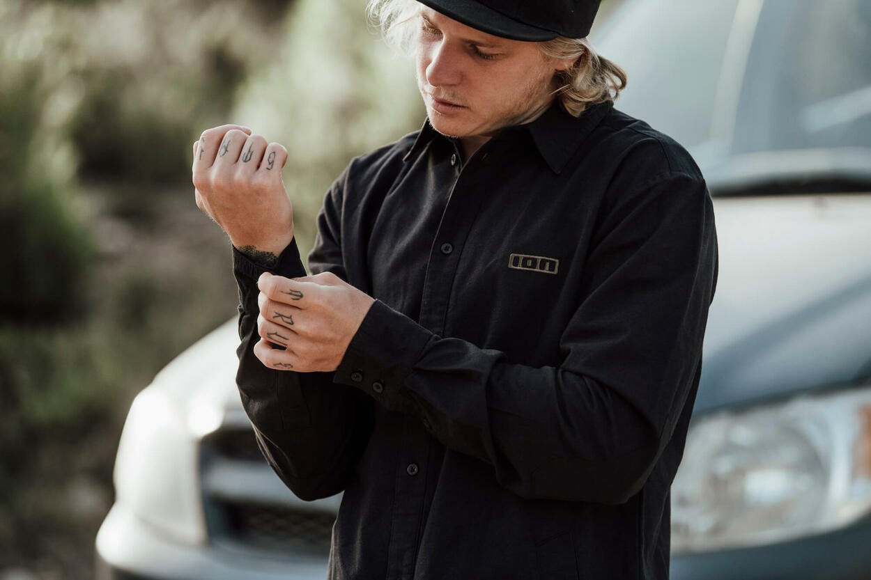 Herren MTB Jersey Langarm Seek Amp