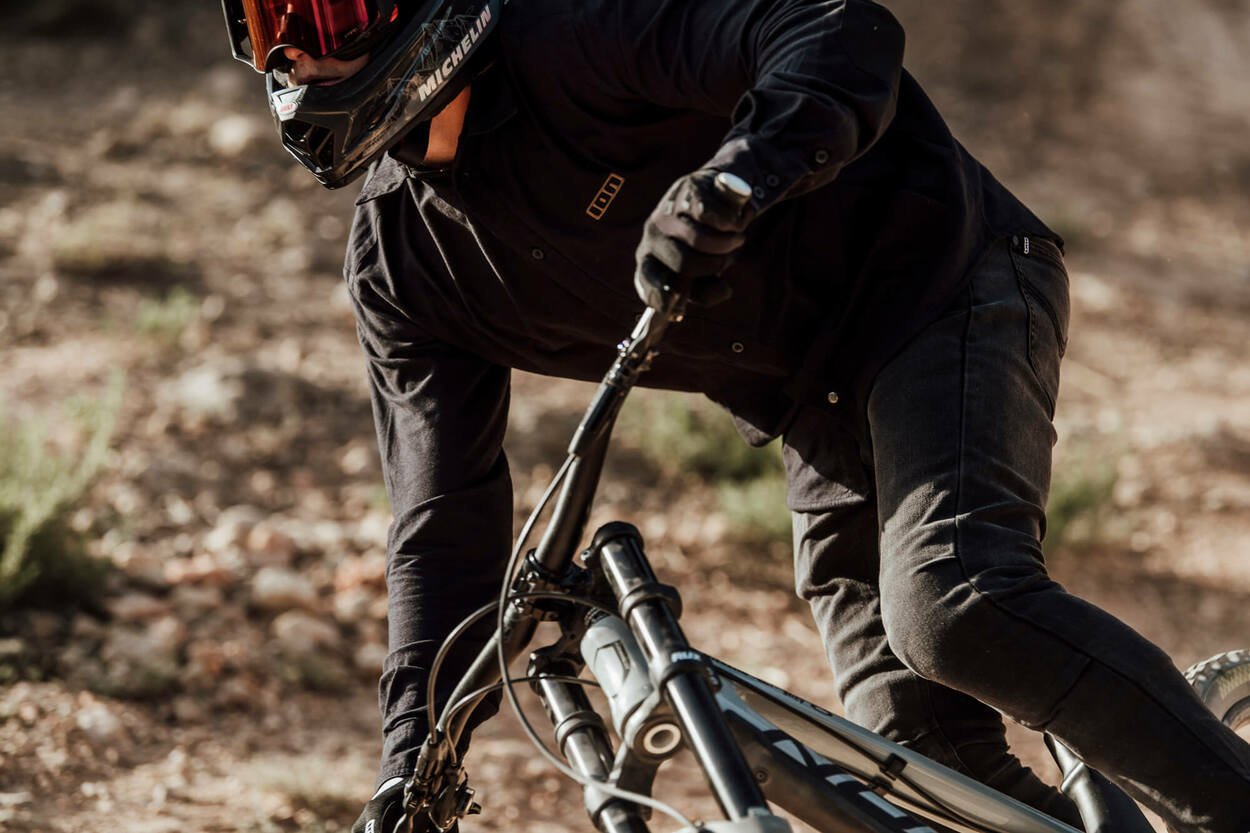 Herren MTB Jersey Langarm Seek Amp