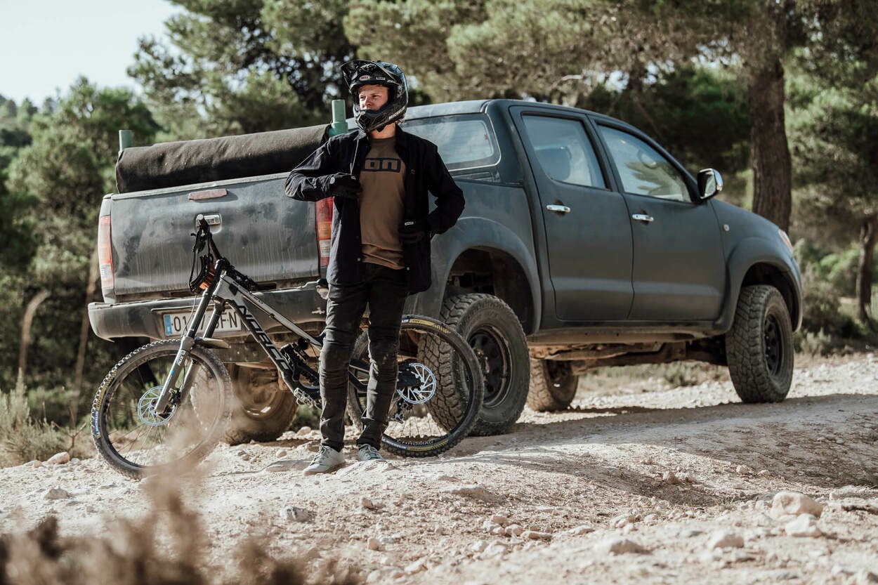 Herren MTB Jersey Langarm Seek Amp